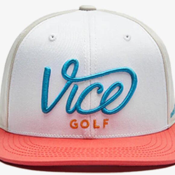 VICE GOLF CREW CAP One Size  Trucker Golf Hat NEW NEVER WORN - Picture 1 of 10